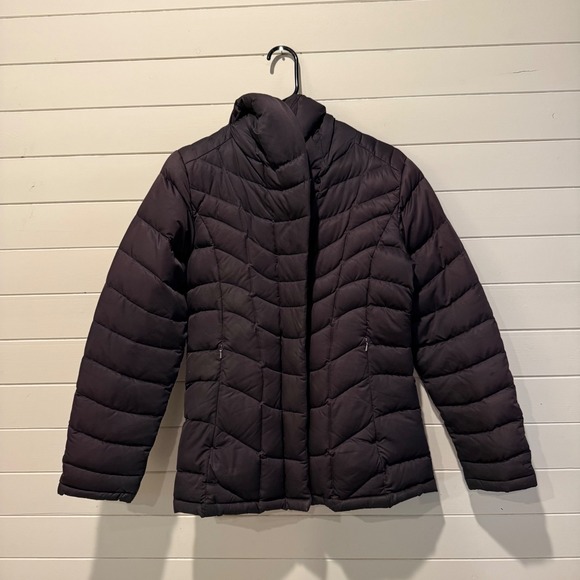 Patagonia Jackets & Blazers - Patagonia Womens Down With It Hooded Puffer Jacket Black Small